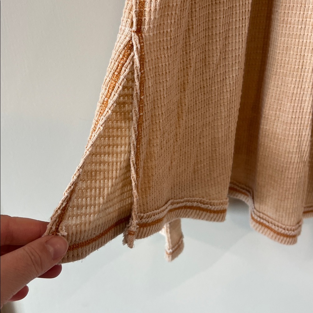 We The Free Beige Long Sleeve Blouse - Picture 6 of 7